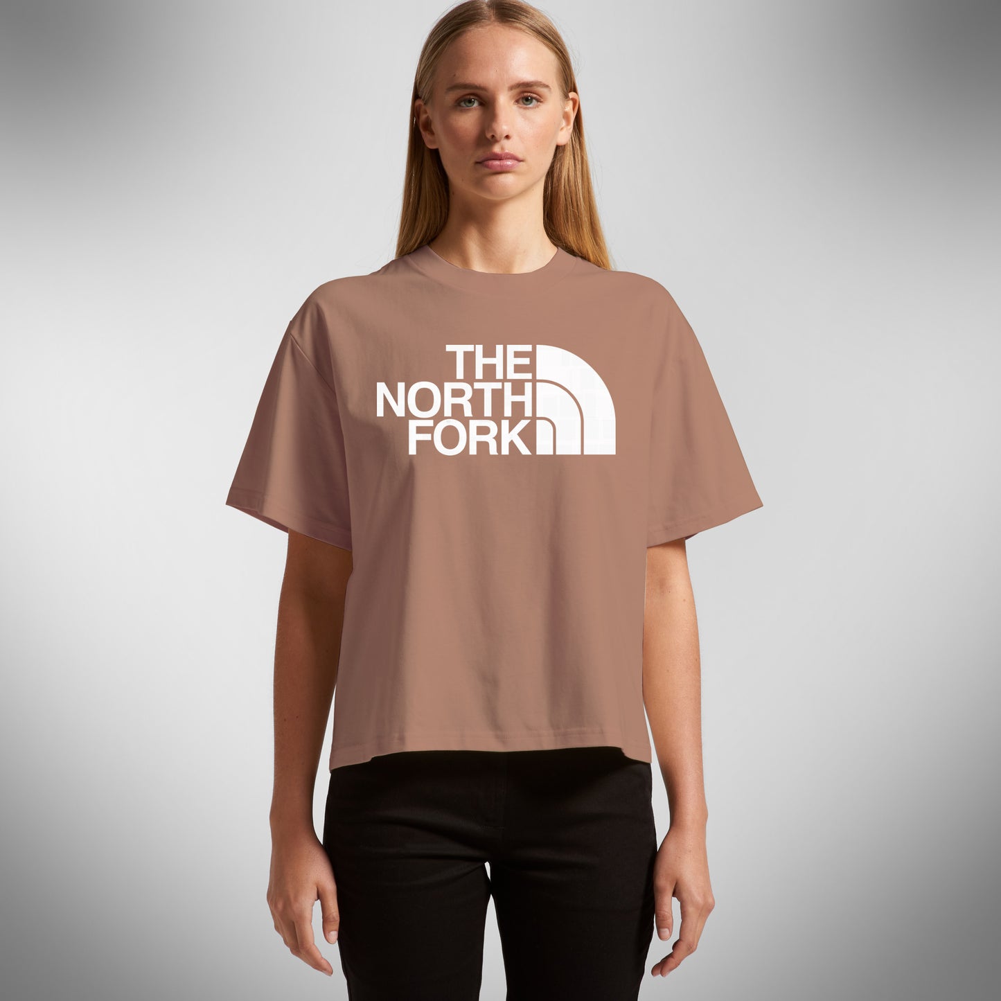 THE NORTH FORK Women's Boxy Tee